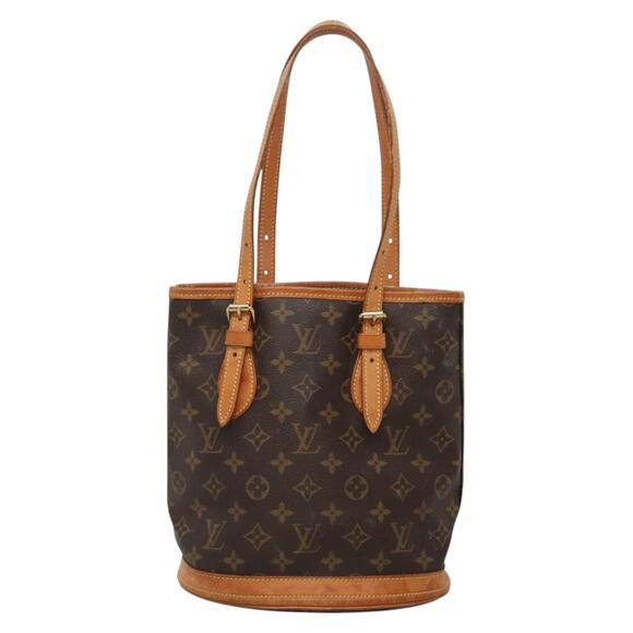 LOUIS VUITTON Monogram Bucket PM Shoulder Bag M42238 - Picture 13 of 16